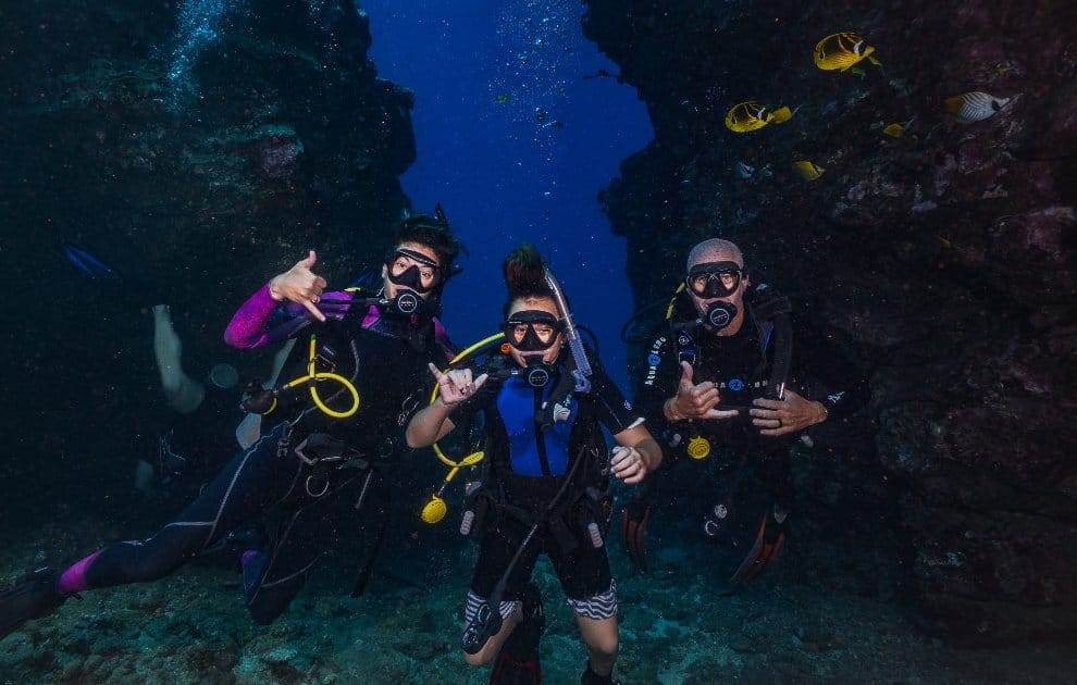 PADI Open water dive course 