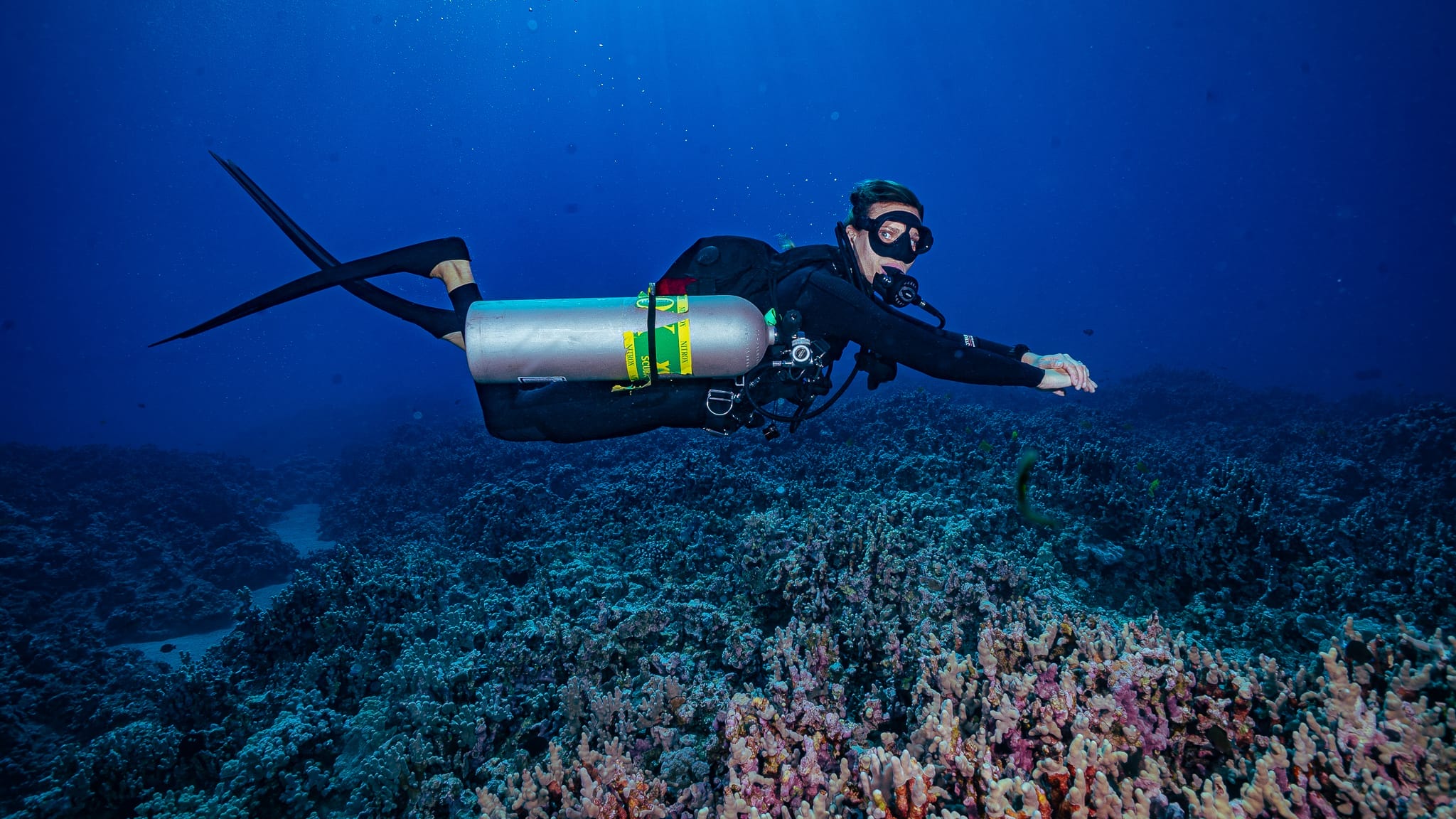 Nitrox diving on Maui
