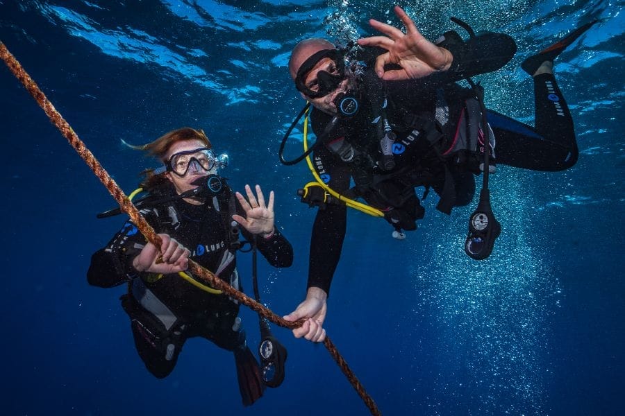 Diving in October on Maui